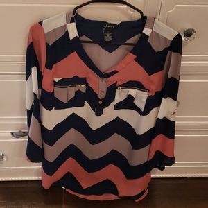 Chevron Blouse